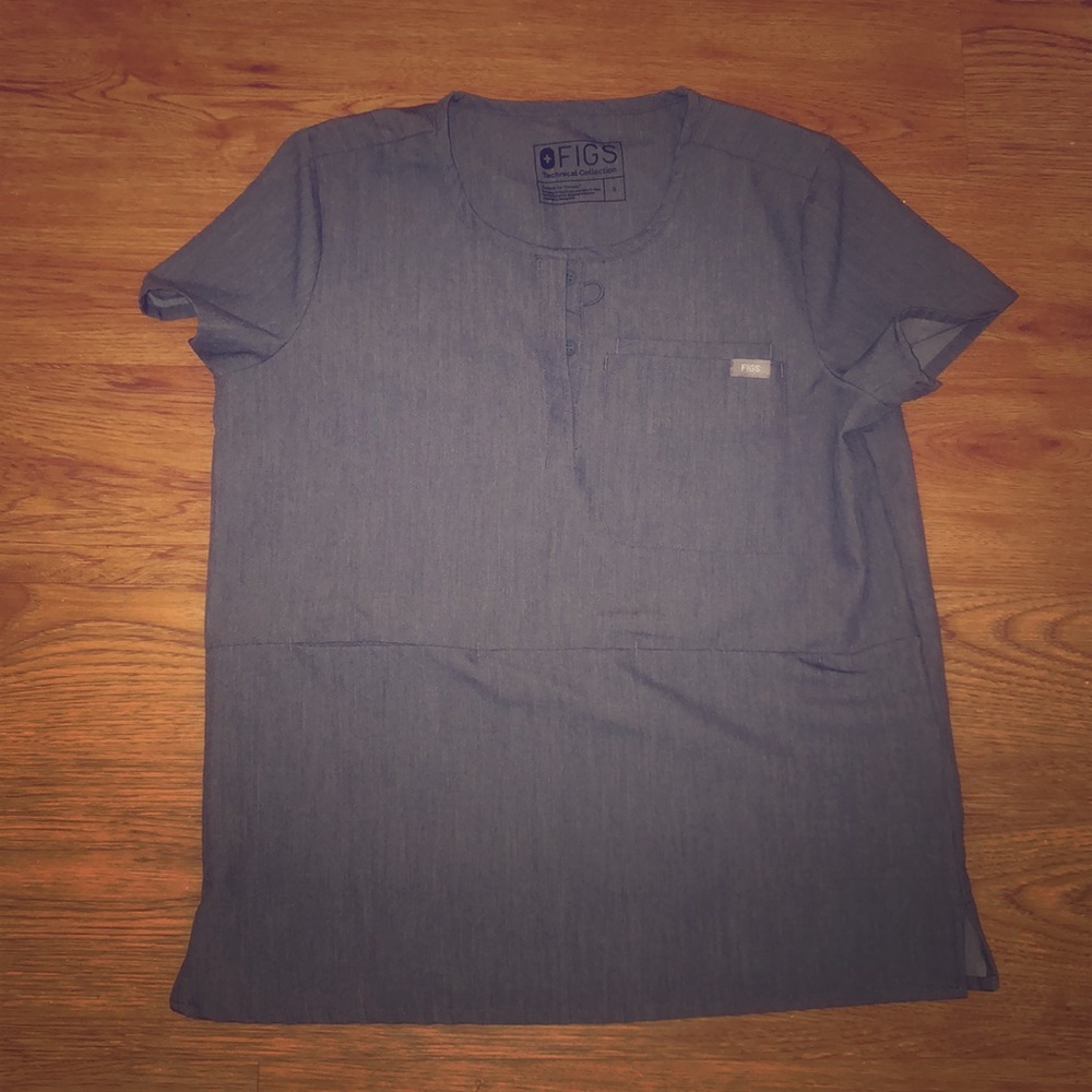 Figs Zaria Scrub Top-Small